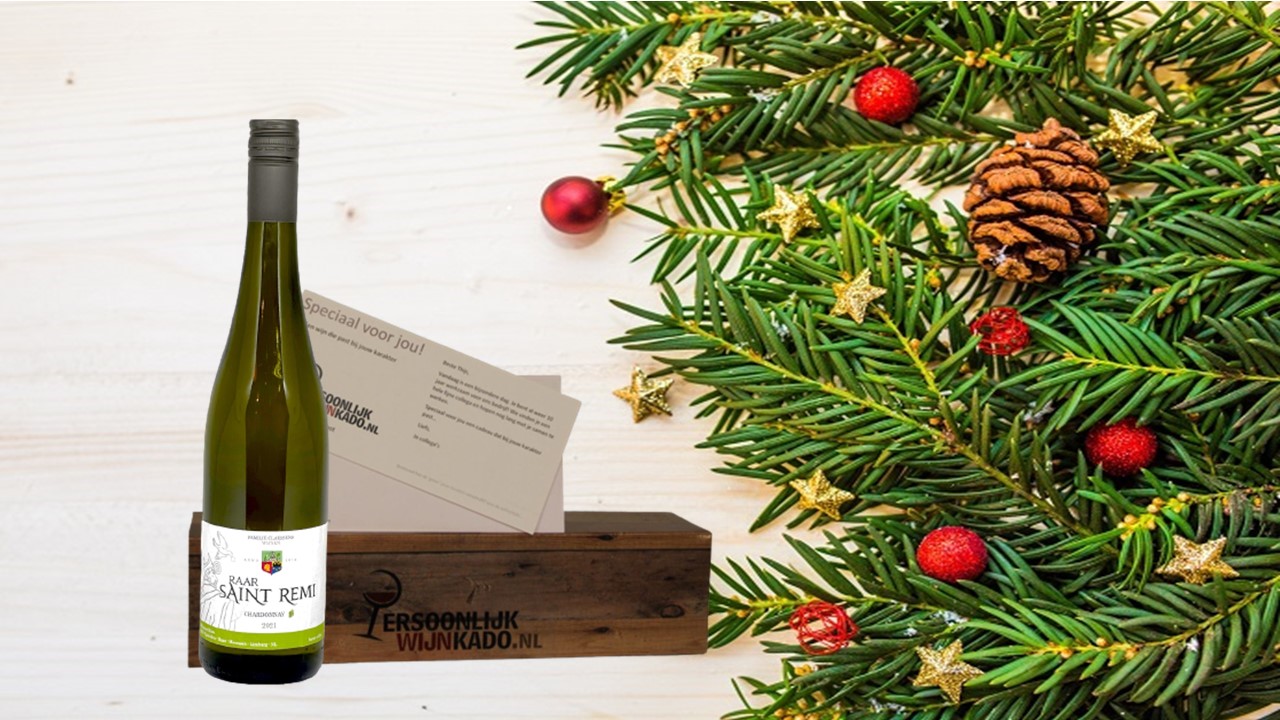 Limburgs kerstpakket Chardonnay